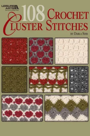 108 crochet cluster stitches