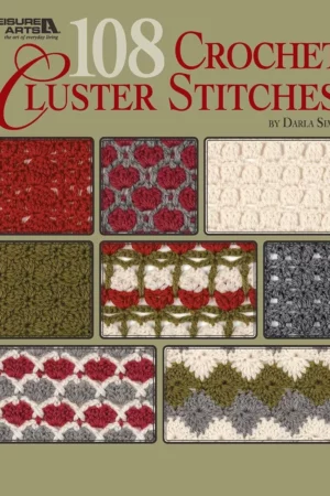 108 crochet cluster stitches 1