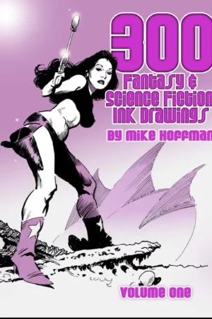 300 fantasy science fiction ink drawings volume 1