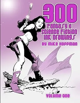 300 fantasy science fiction ink drawings volume 12