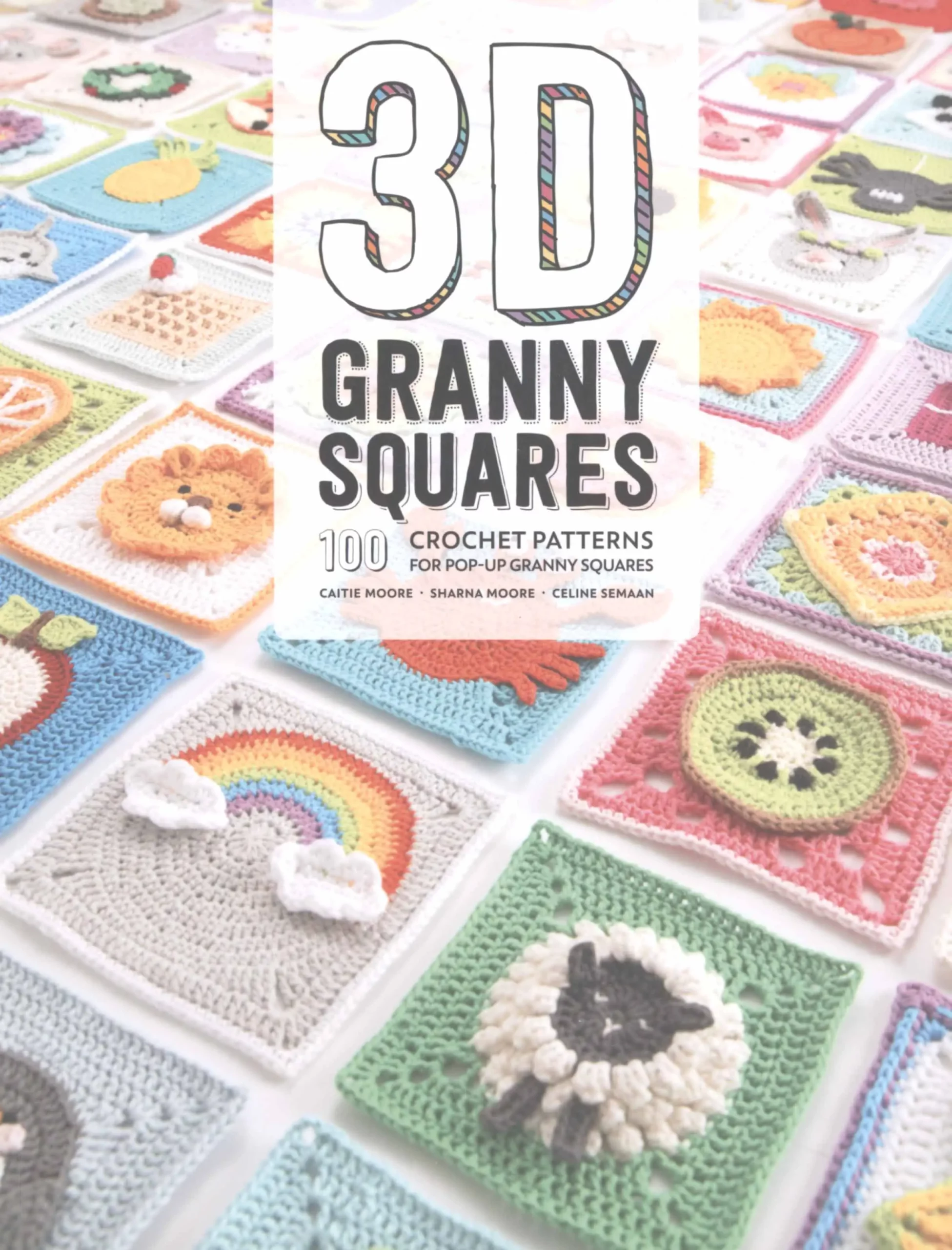 3d granny squares 100 crochet patterns for pop up granny squares