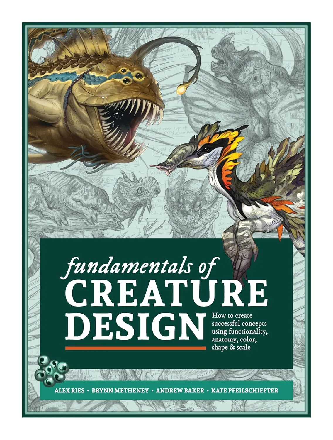 3dtotal publishing fundamentals of creature design how to create successful concepts using functionality anatomy color shape scale 1