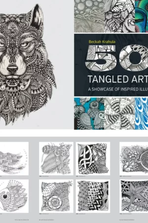 500 tangled artworks a showcase of inspired illustrated designs