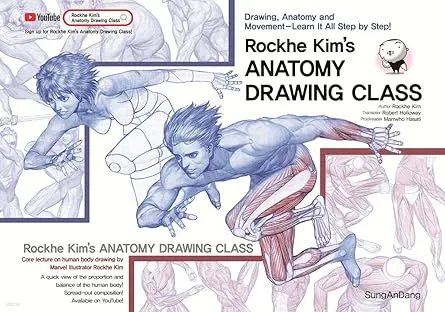 anatomy drawing class by rockhe kim for beginners english ver2