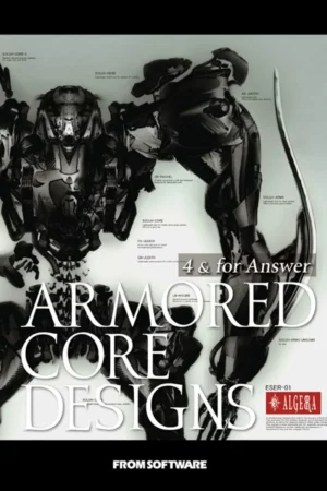 armored core designs 4 for answerlarge book official visual art bookjapan import