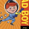 ad boy vintage advertising with character