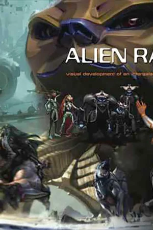 alien race visual development of an intergalactic adventure