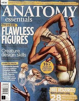 anatomy essentials drawing workshops flawless figures creature design skills2