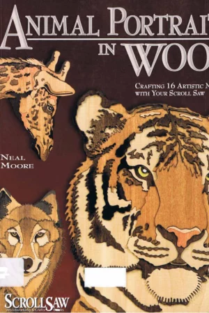 animal portraits in wood crafting 16 artistic mosaics with your scroll saw