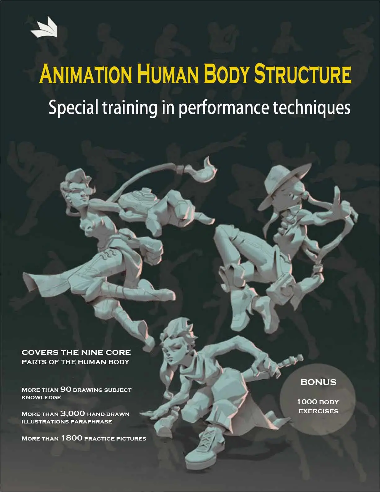 animation human body structure expression techniques special training bk anime and manga human body drawing tutorial bk b