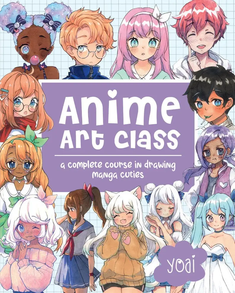 anime art class a complete course in drawing manga cuties cute and cuddly art