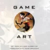 art from 40 video games and interviews with their creato