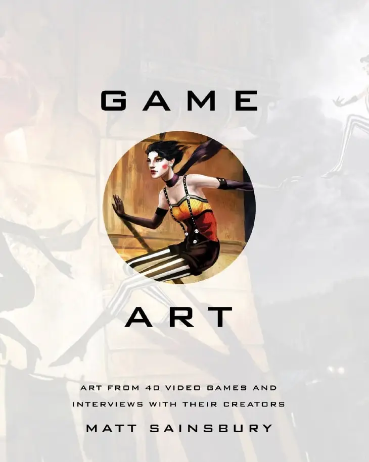 art from 40 video games and interviews with their creato
