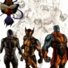 astonishing x men sketchbook 1