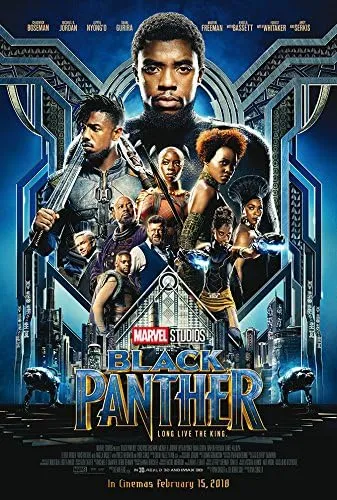 black panther movie poster size 24 x 36 this is a certified posteroffice print with holographic sequential numbering for authenticity4