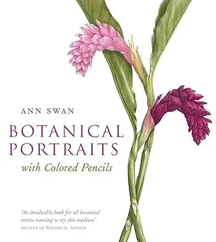 botanical portraits with colored pencils2