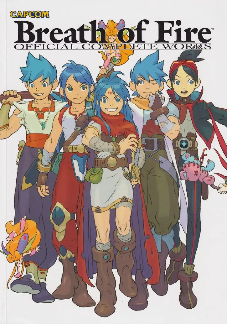 breath of fire official complete works