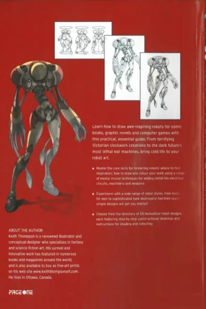 cmo dibujar y pintar 50 robots spanish edition