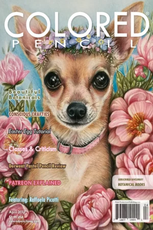 colored pencil magazine april 2017