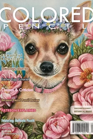 colored pencil magazine april 2017