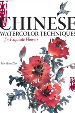 chinese watercolor techniques for exquisite flowers