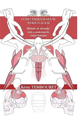 como desenhar um personagem mtodo de desenho com a anatomia do corpo humano2