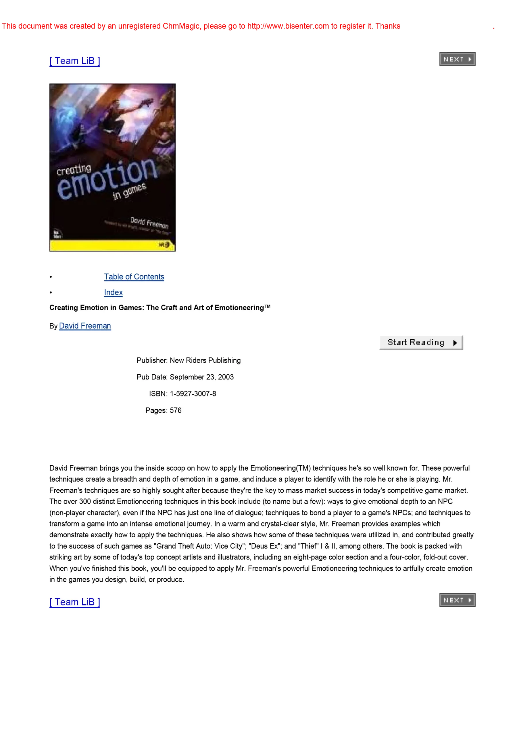 creating emotion in games the craft and art of emoti
