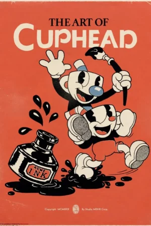 cuphead poster the art of cuphead retro poster game poster