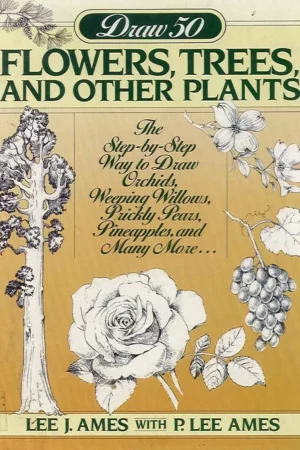 draw 50 flowers trees and other plants 1