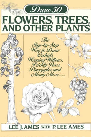 draw 50 flowers trees and other plants 1