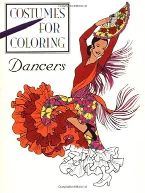 dancers coloring book 1