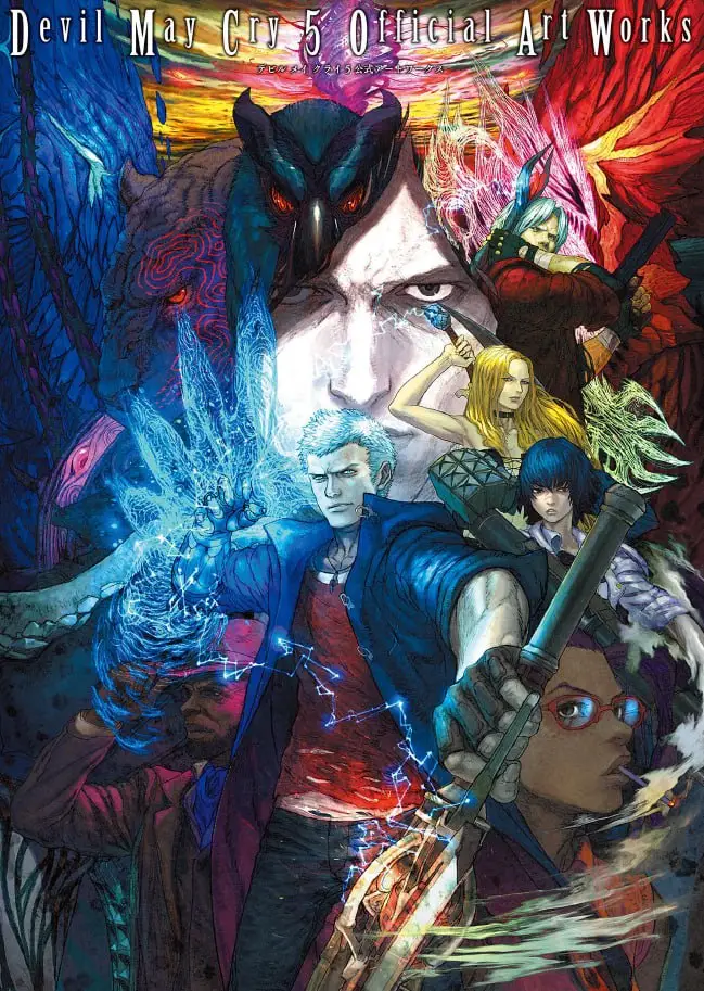 devil may cry 5 official artworks hardcover