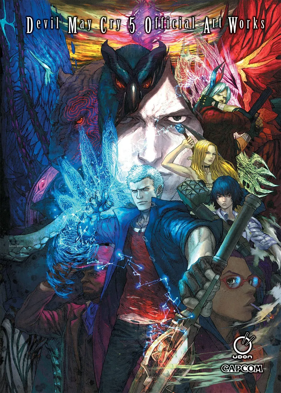 devil may cry 5 official artworks hardcover 1