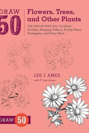 draw 50 flowers trees and other plants