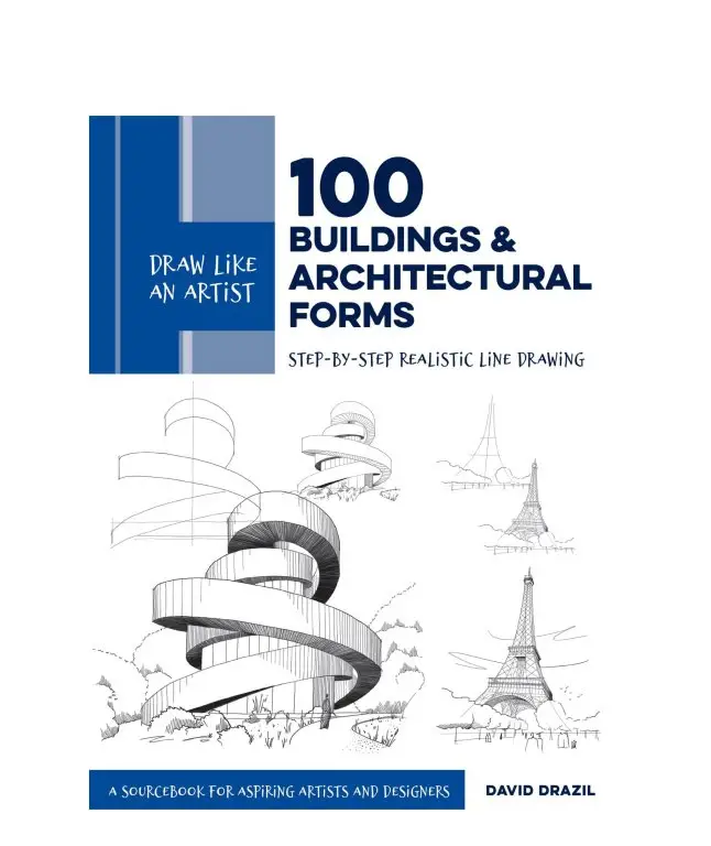 draw like an artist 100 buildings and architectural forms
