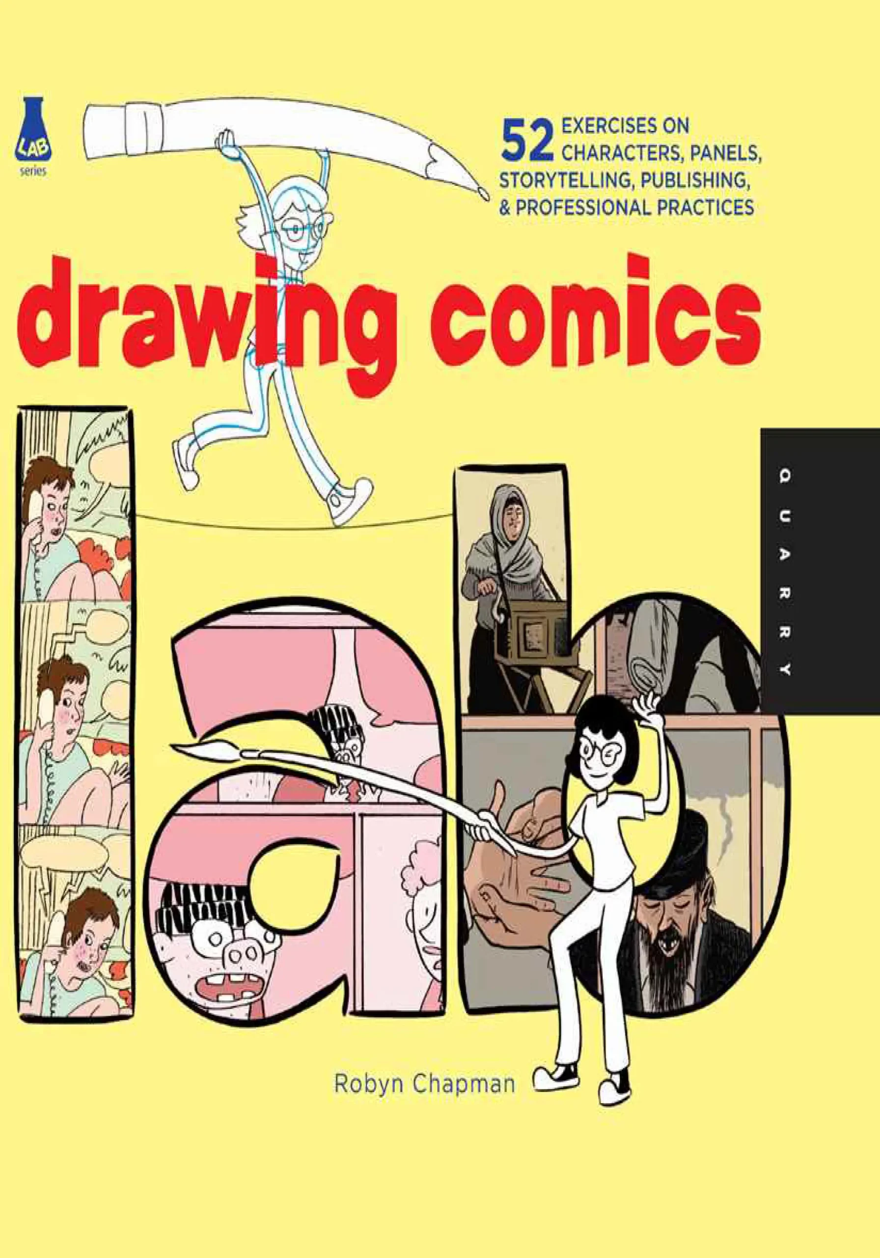 drawing comics lab 52 exercises on charac