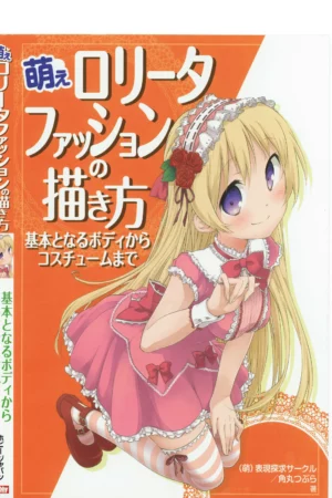 drawing moe lolita fashion