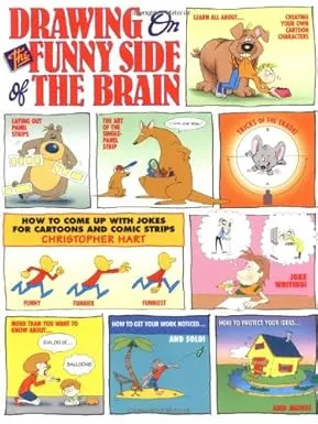 drawing on the funny side of the brain how to come up with jokes for cartoons and comic strips