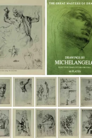 drawings by michelangelo 60 plates the great masters of drawing