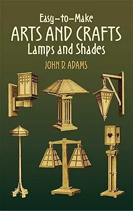 easy to make arts and crafts lamps and shades dover crafts furniture2