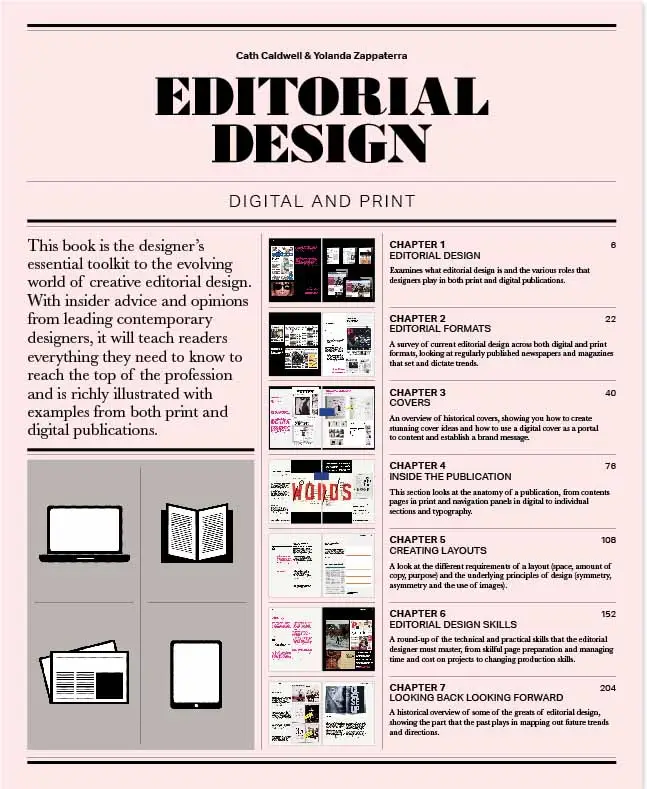 editorial design digital and print