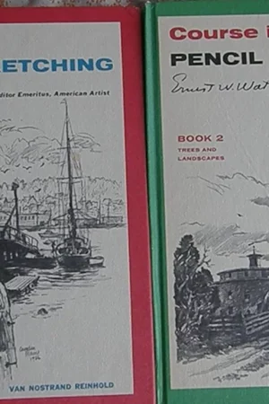 ernest w watsons course in pencil sketching four books in one