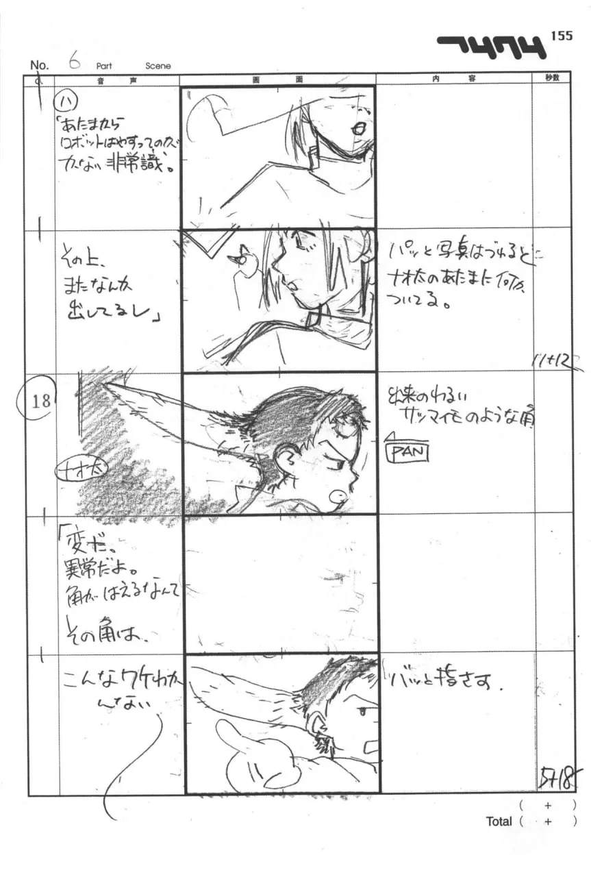 flcl fooly cooly story board book 2