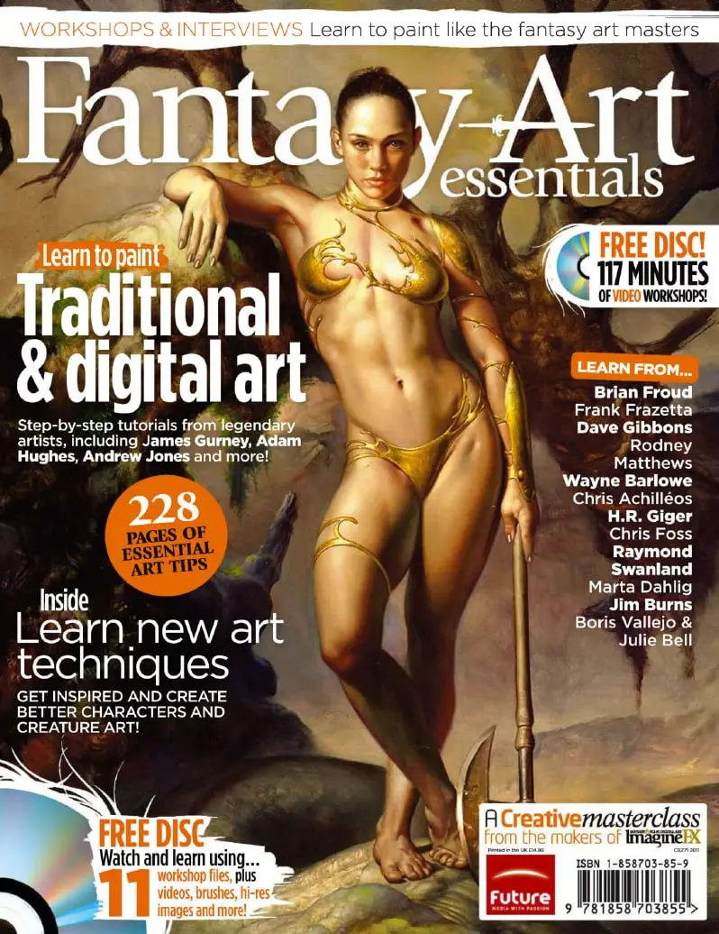 fantasy art essentials with video tutorials disc