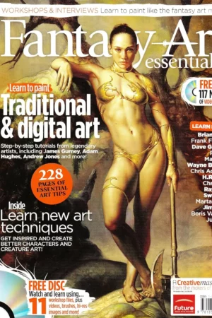 fantasy art essentials with video tutorials disc 1