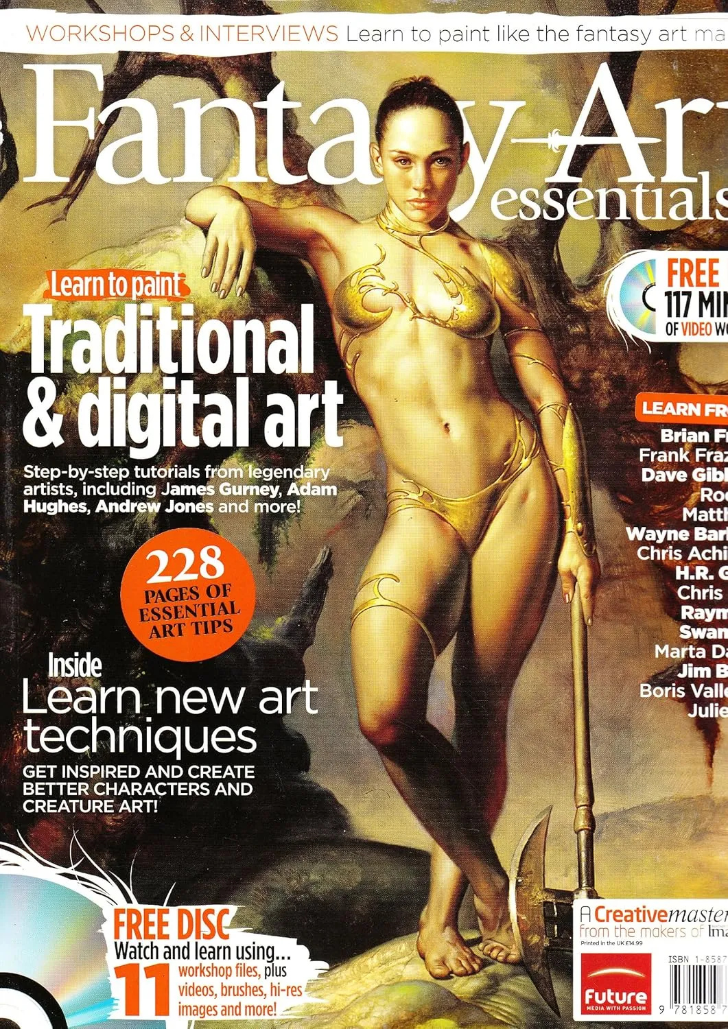fantasy art essentials with video tutorials disc 1