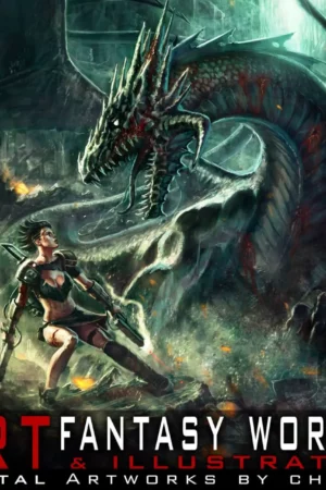 fantasy worlds art illustration 