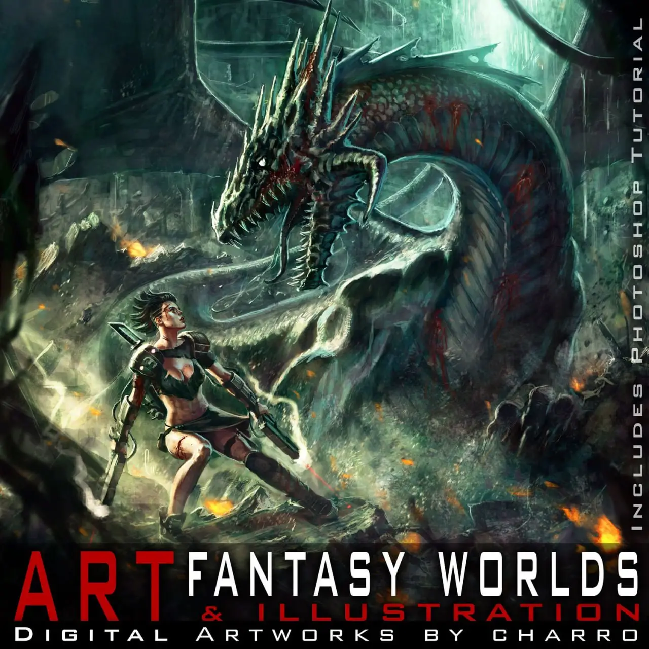 fantasy worlds art illustration