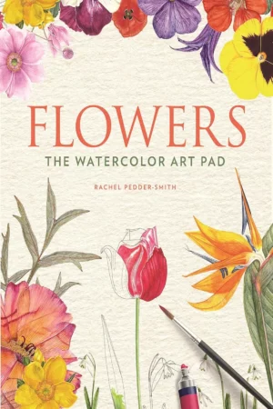 flowers the watercolor art pad 1