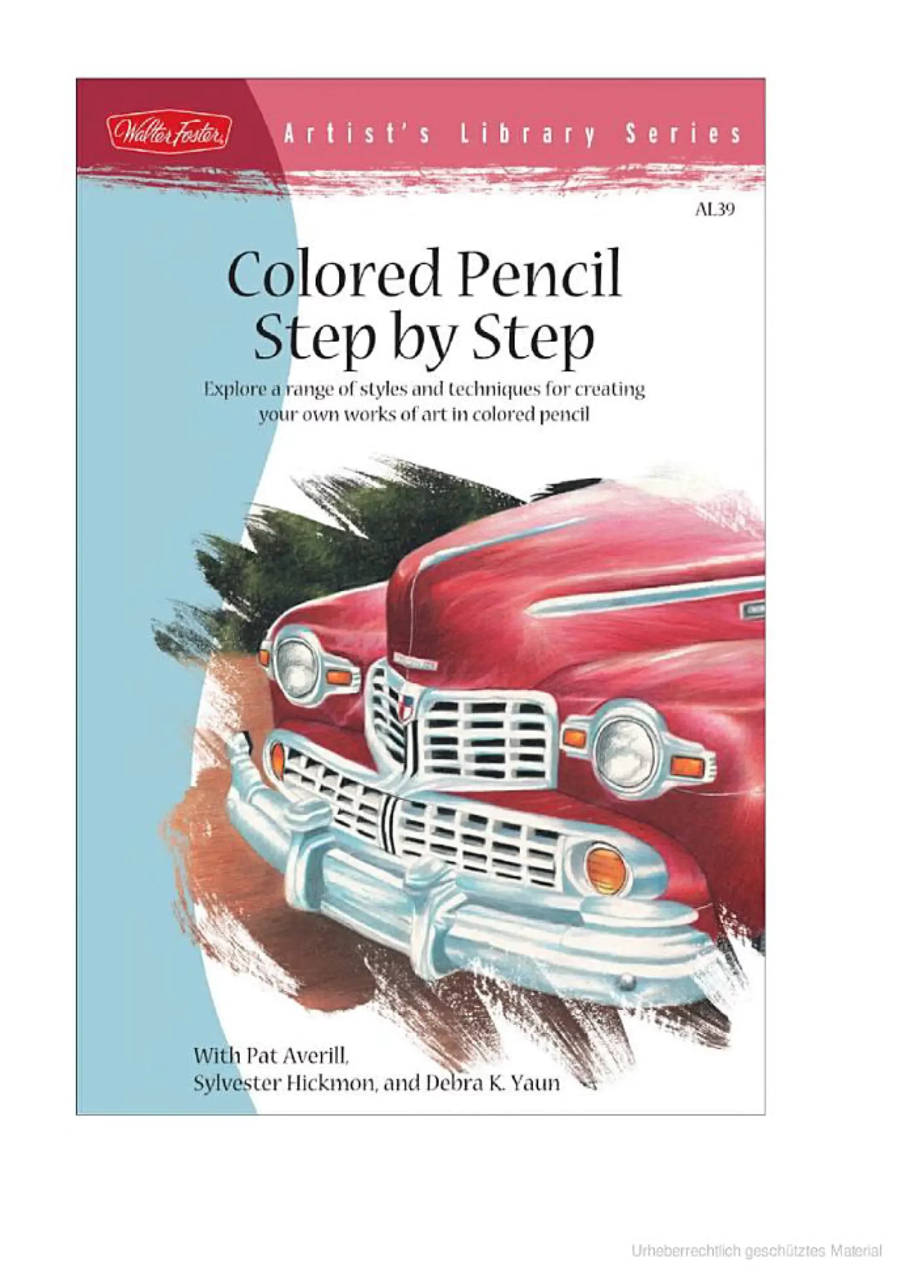 foster book al39 colored pencil step by step
